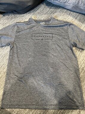 Billabong Gray Heather Short Sleeve Rashguard